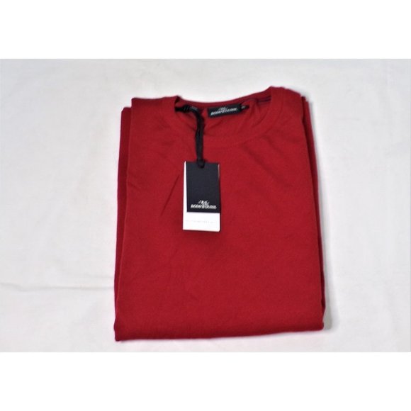 RODD & GUNN Hillend Wool Crew Neck Sweater Rust X-Large NEW - Picture 6 of 6